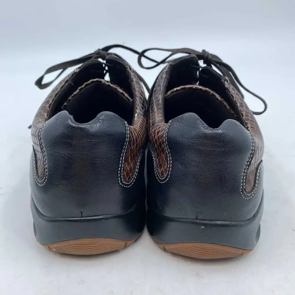 Cole Haan Brown Black Snakeskin Sneakers | Men’s US 9.5